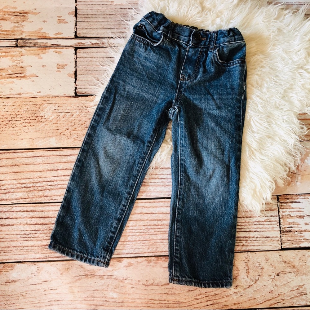 The Children’s Place Dark Wash Straight Jeans - 3T